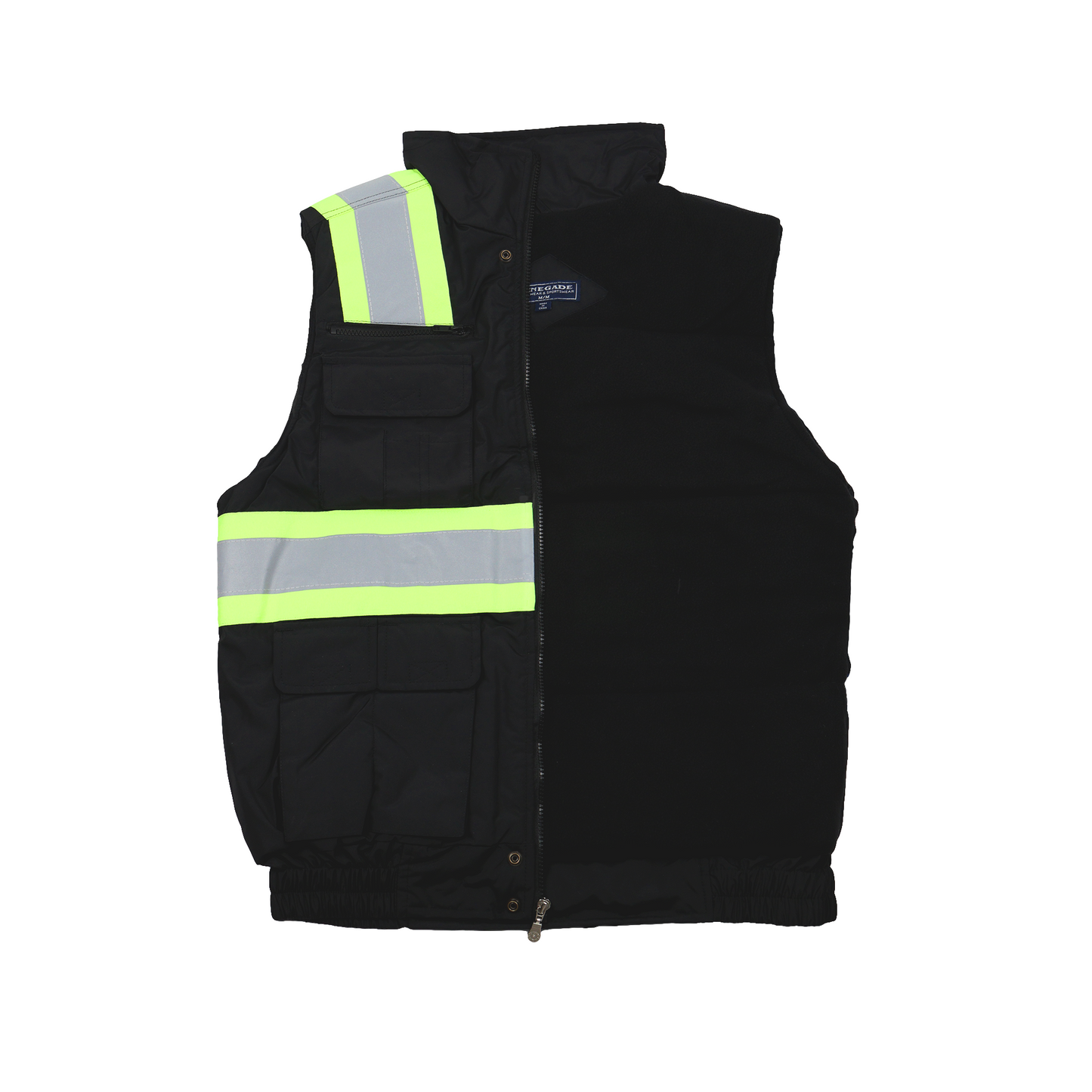 Puffer Hi-Viz Mesh Vest Black